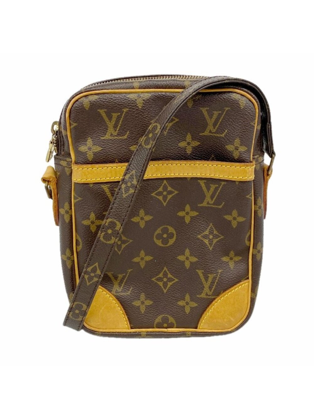Louis Vuitton Shoulder Bag Monogram Danube Brown